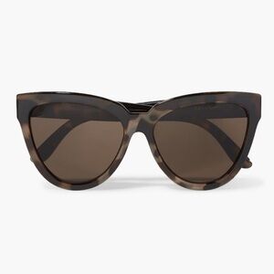 LE SPECS
Liar Lair cat-eye tortoiseshell sunglasses